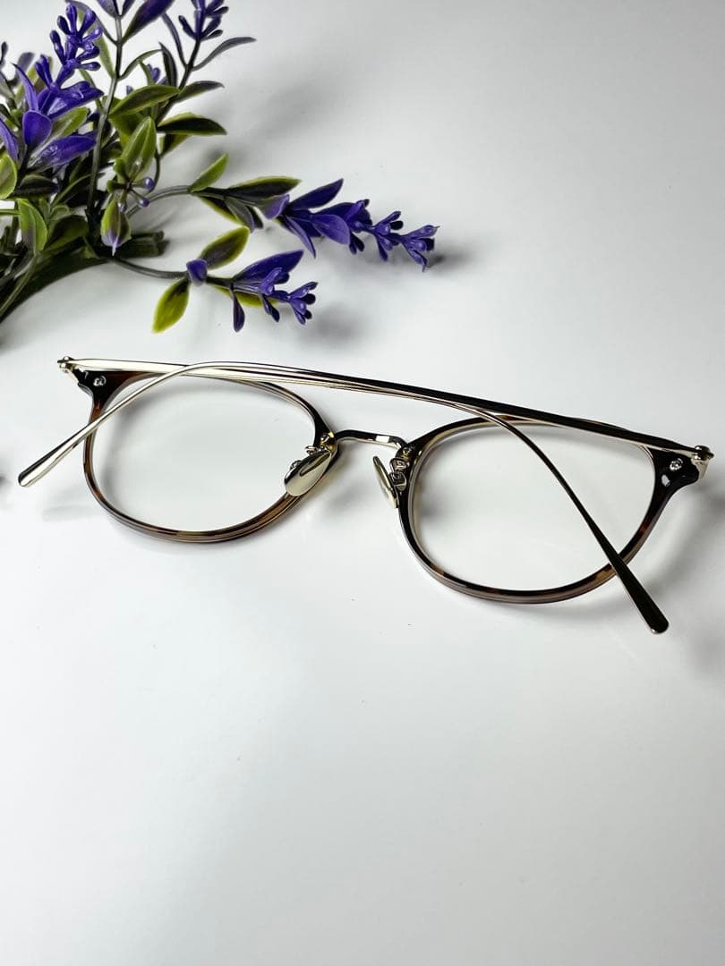 +1.50 JINS MUF-19S-232 ブラウンデミ 老眼鏡