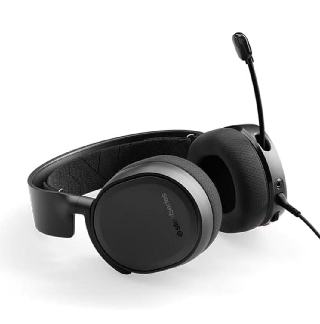 【新品】SteelSeries Arctis 3 61503 ブラック