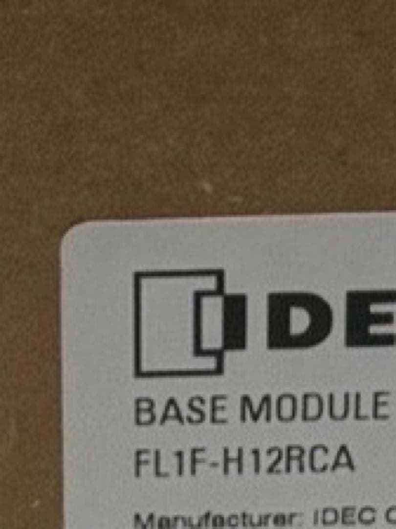 IDEC スマートリレー　FL1F-H12RCA　3台セット