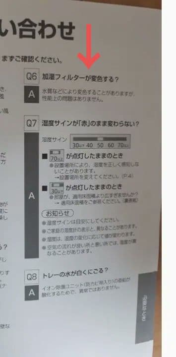 パナソニック　気化式加湿器2021年製
