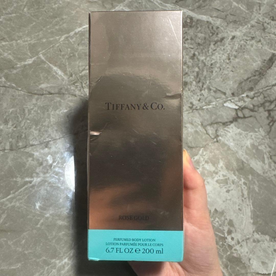 【新品・未使用品】ティファニー ローズ ゴールド ボディローション 200ml