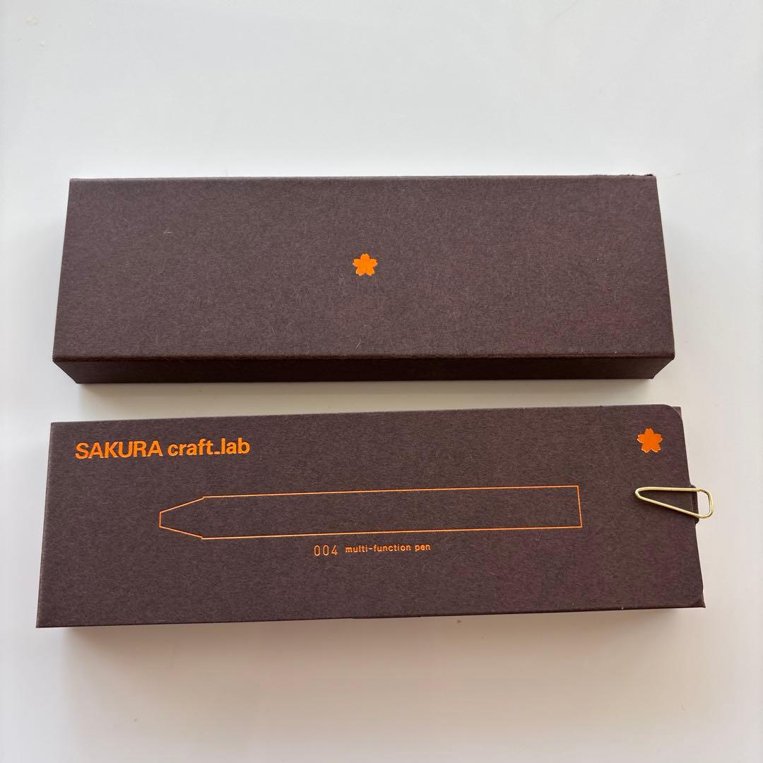 SAKURA craft.lab シャープペンシル 004 ブラックシャープペン
