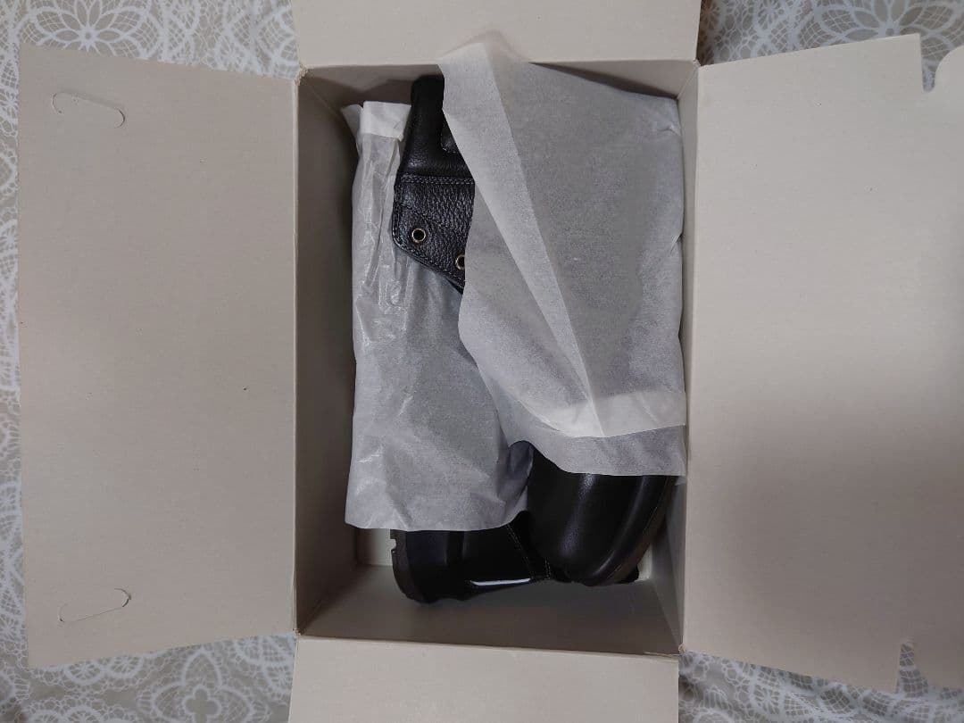 新品未使用PREMIUM COMFORT 黒ミドリ 安全靴26.0