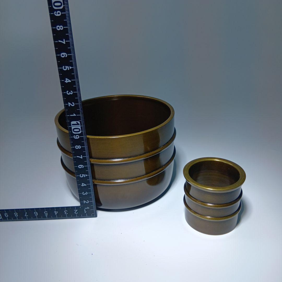 茶道具　唐金皆具　一ノ瀬宗辰造