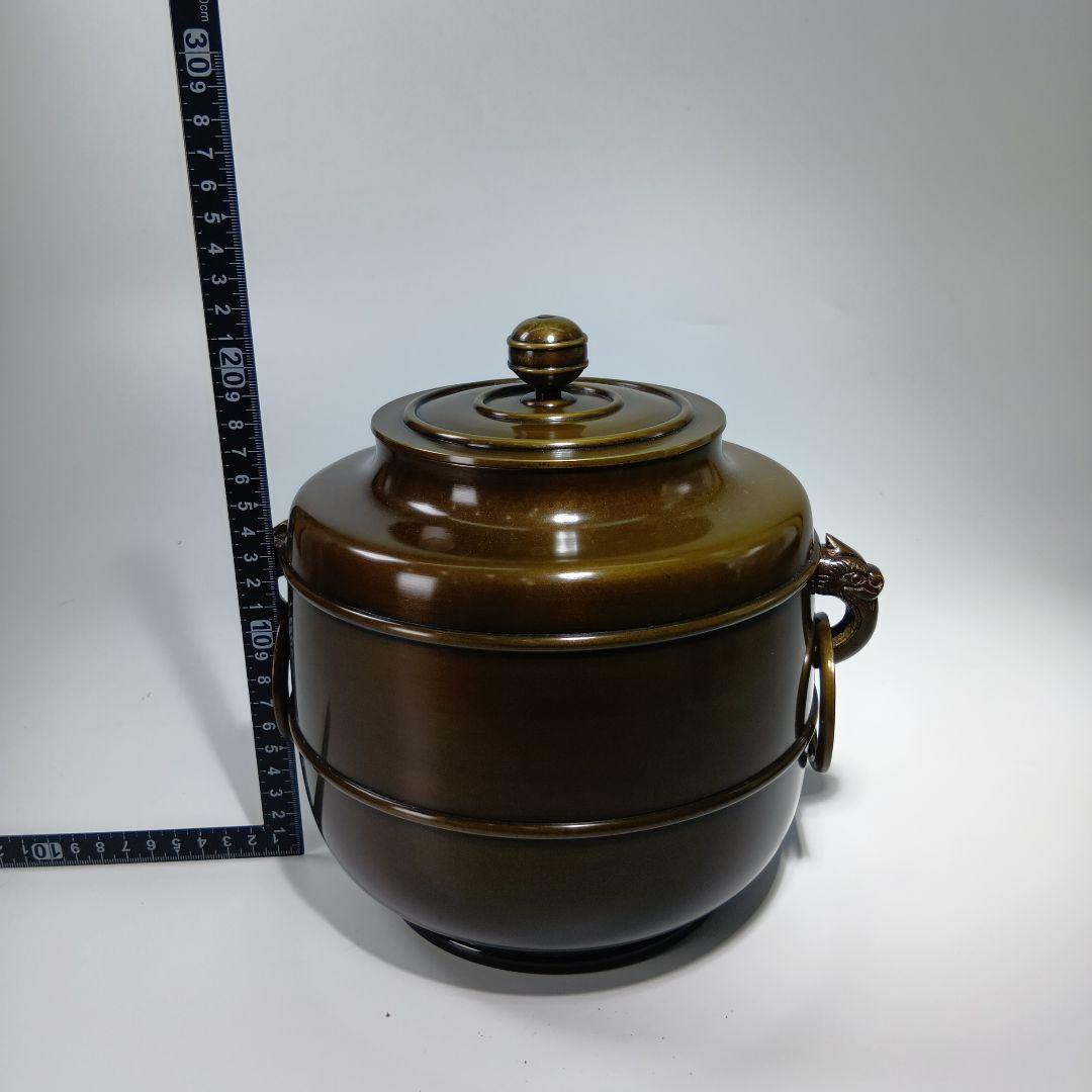 茶道具　唐金皆具　一ノ瀬宗辰造