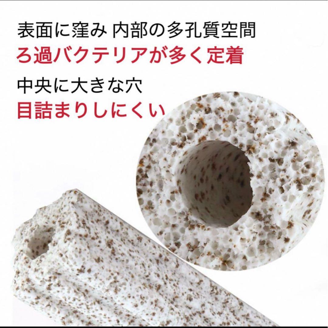 100本市場最安値多孔質セラミック製水槽池用濾過材淡水魚海水魚水質浄化ろ材