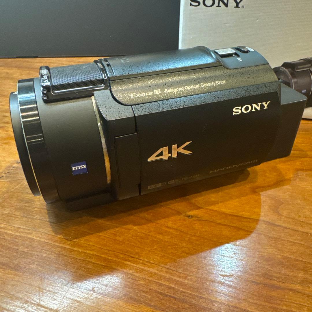 美品　SONY FDR-AX45 4K ビデオカメラ本体　ハンディカム