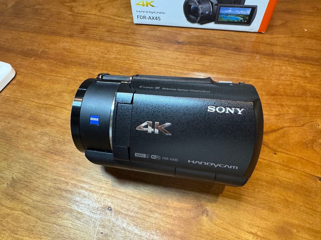 美品　SONY FDR-AX45 4K ビデオカメラ本体　ハンディカム