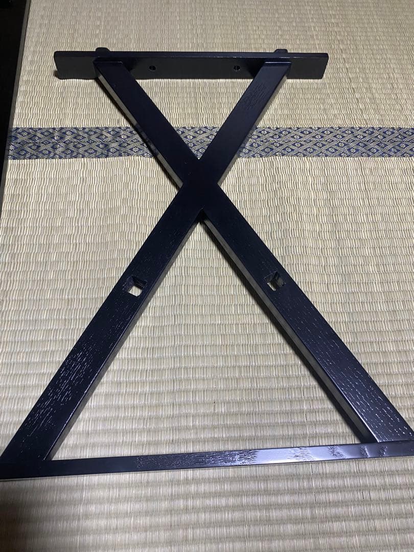 茶道具　立礼棚　喫架　（きっか）　止金具付き