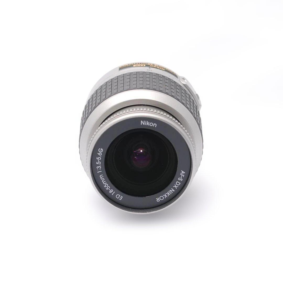 ❤即購入1000円OFF❤ ニコン D40 銀色ボディ 18-55mm 一眼レフ
