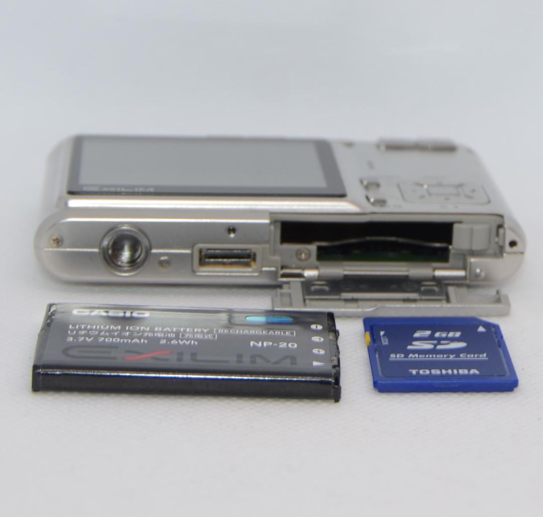 CASIO カシオ EXILIM EX-S600 シルバー (動作確認済)