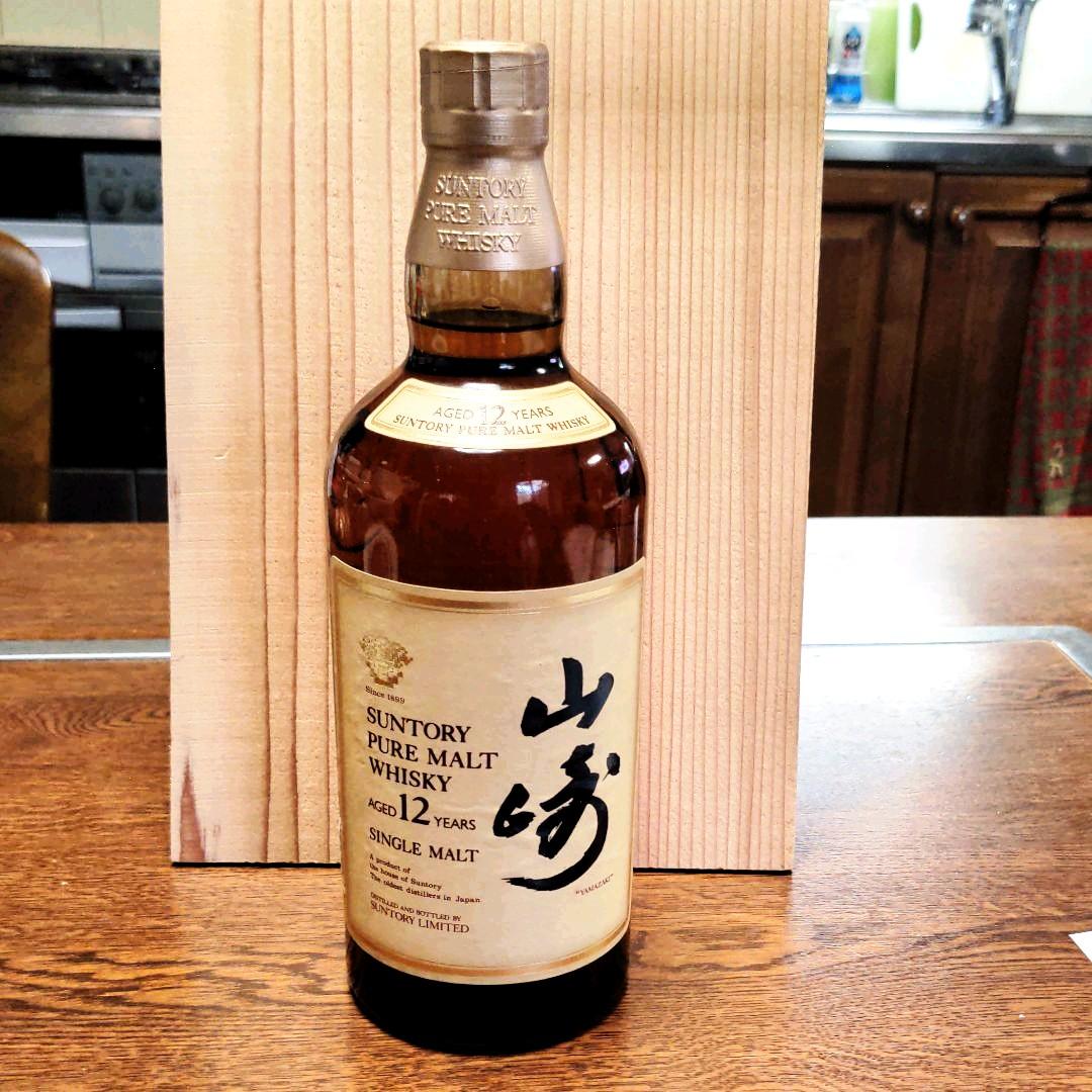 山崎12年シングルモルト７５０ml　2003年ラベル