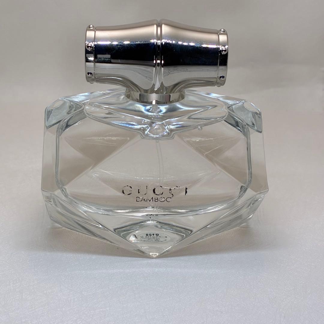 【ほぼ未使用品】GUCCIグッチ バンブー　オードトワレ　75ml 香水
