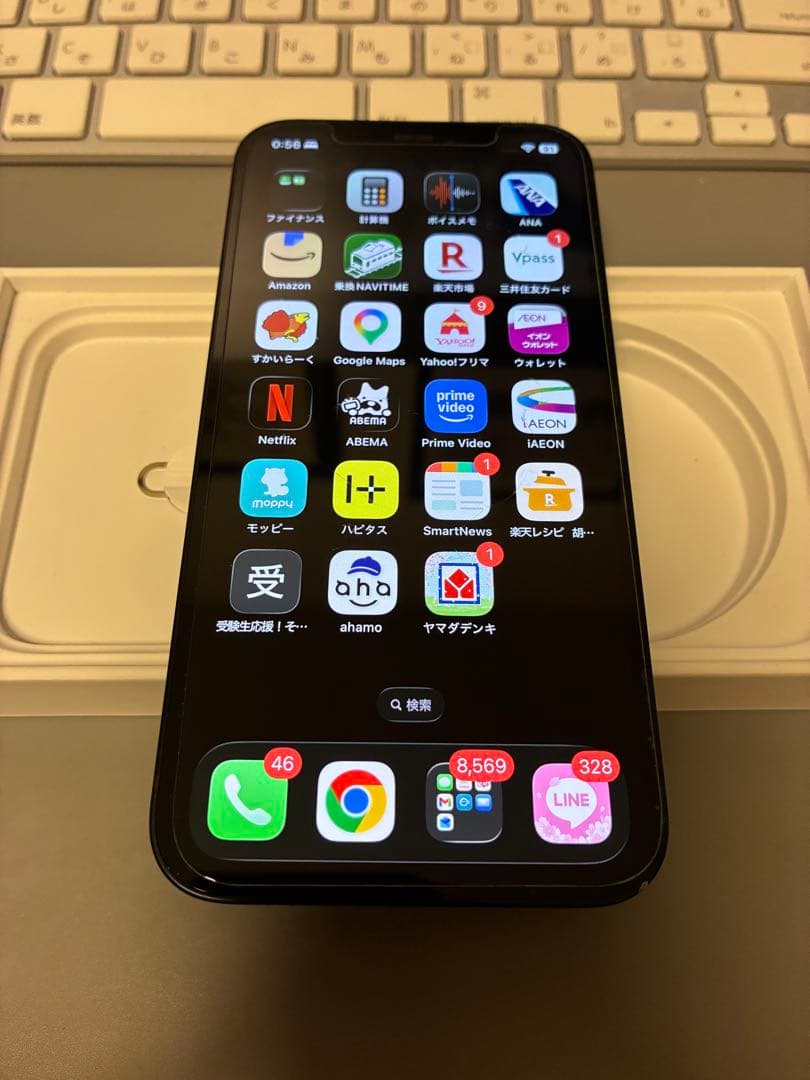 iPhone12 本体　ブラック