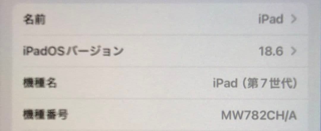 Apple iPad　第7世代　バッテリー性能97%　アップルペン付き