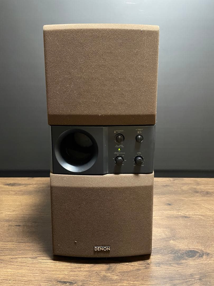 DENON DSW-33 サブウーファー ブラウン
