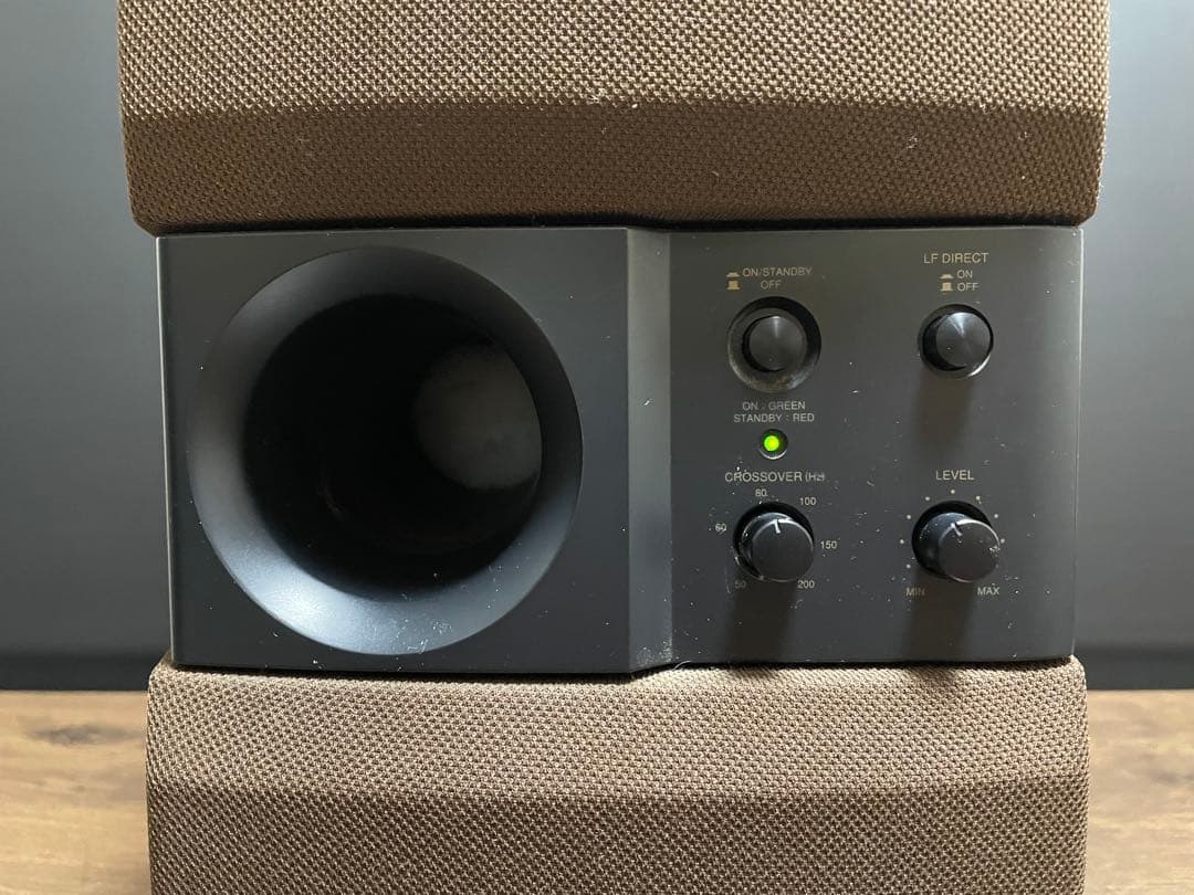 DENON DSW-33 サブウーファー ブラウン