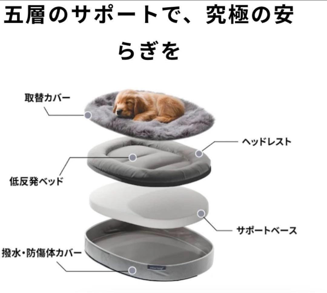 美品　ambient loungeアンビエントラウンジ S 犬用　ペットベッド