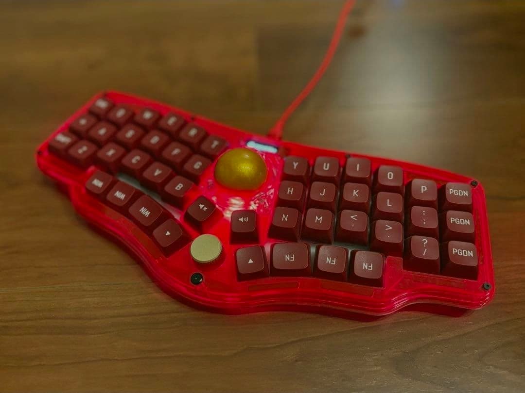 cocot46plus　自作キーボード