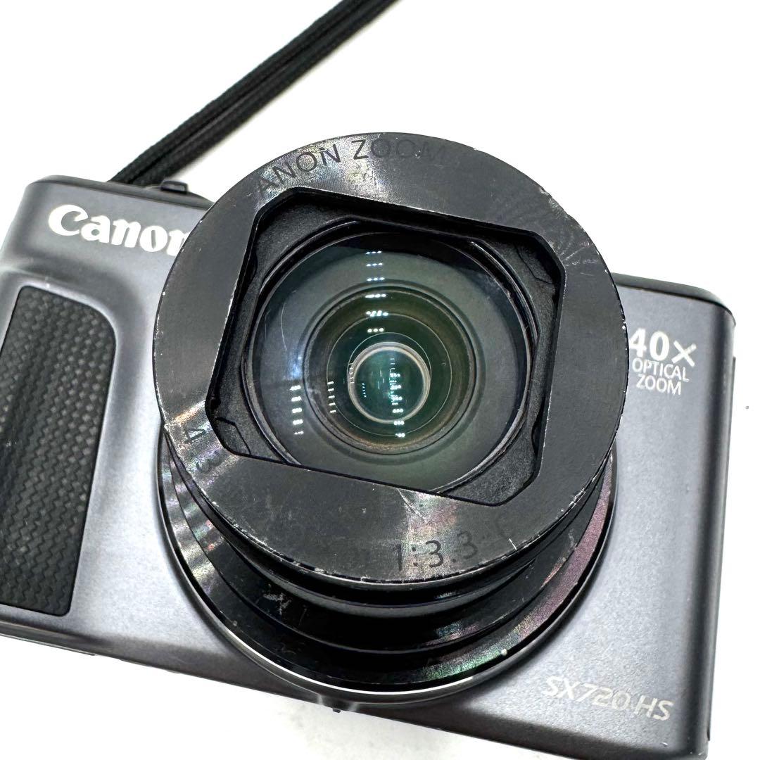 動作良好 Canon PowerShot SX720HS ブラック キャノン