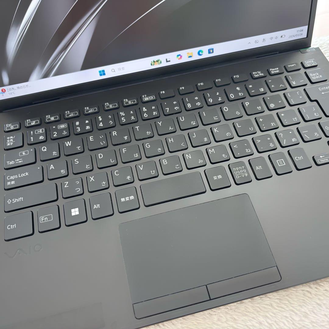 軽量薄型 VAIO Pro PG i5 12世代 高級ノートパソコン 512