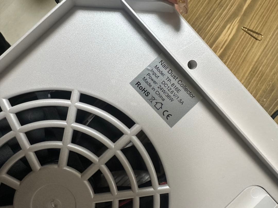 Luft Dust Collector ホワイト　集塵機　ネイル　ダスター