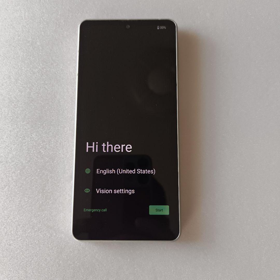 AQUOS sense8 ペールグリーン 本体