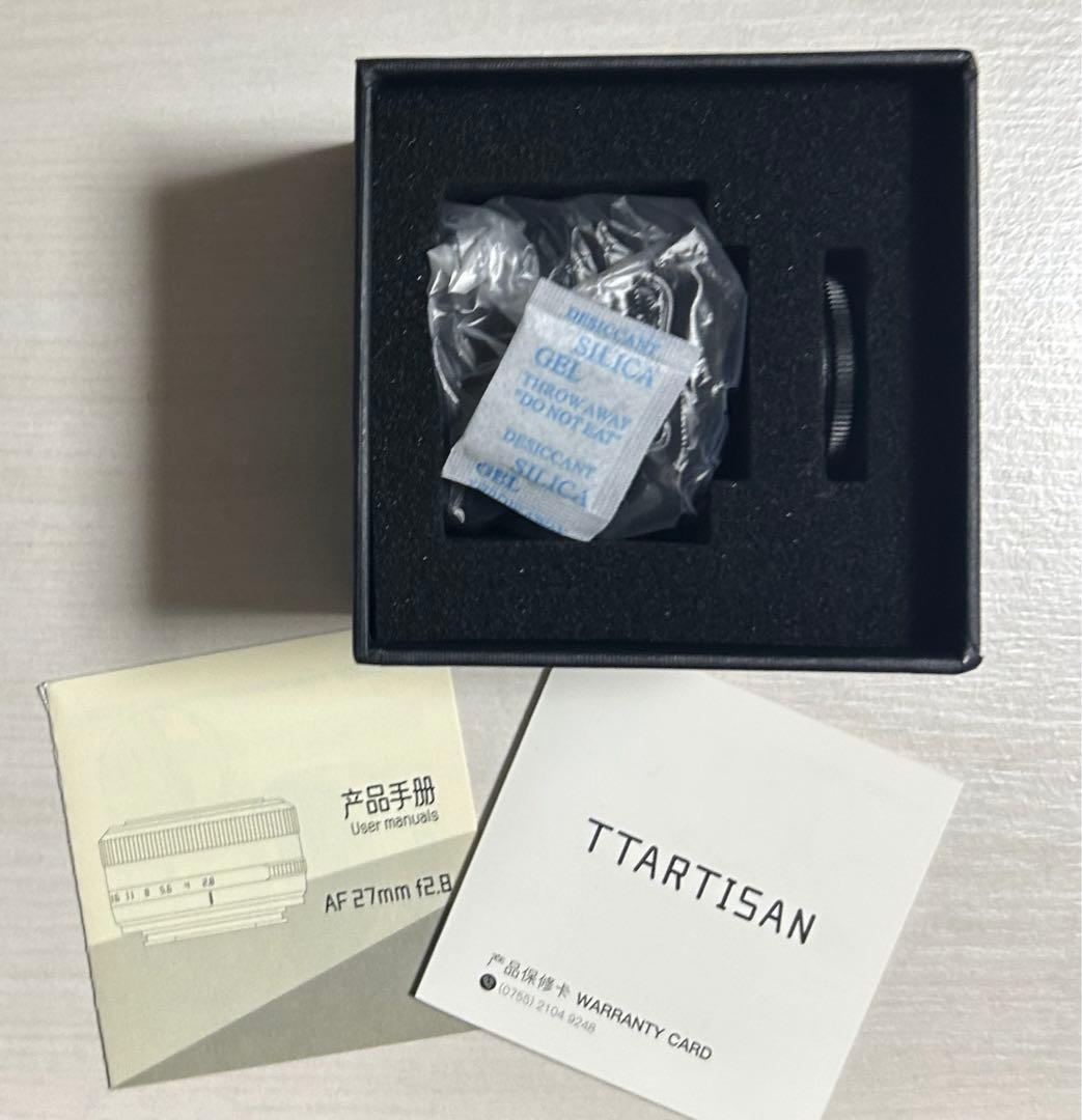 TTArtisan AF 27mm f/2.8 レンズ チタンブラック