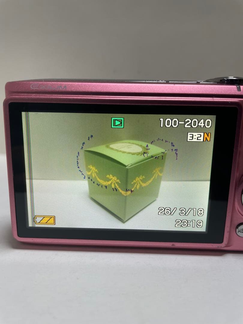 CASIO EXILIM ZOOM EX-Z1000 デジカメ　ピンク