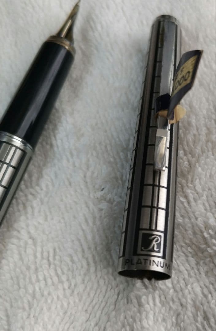 【未使用】プラチナ 万年筆 リビエール riviere　細字 14K