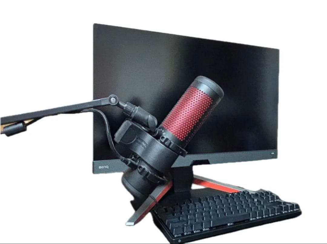Apex Pro TKL（2023）&HyperX QuadCast マイク