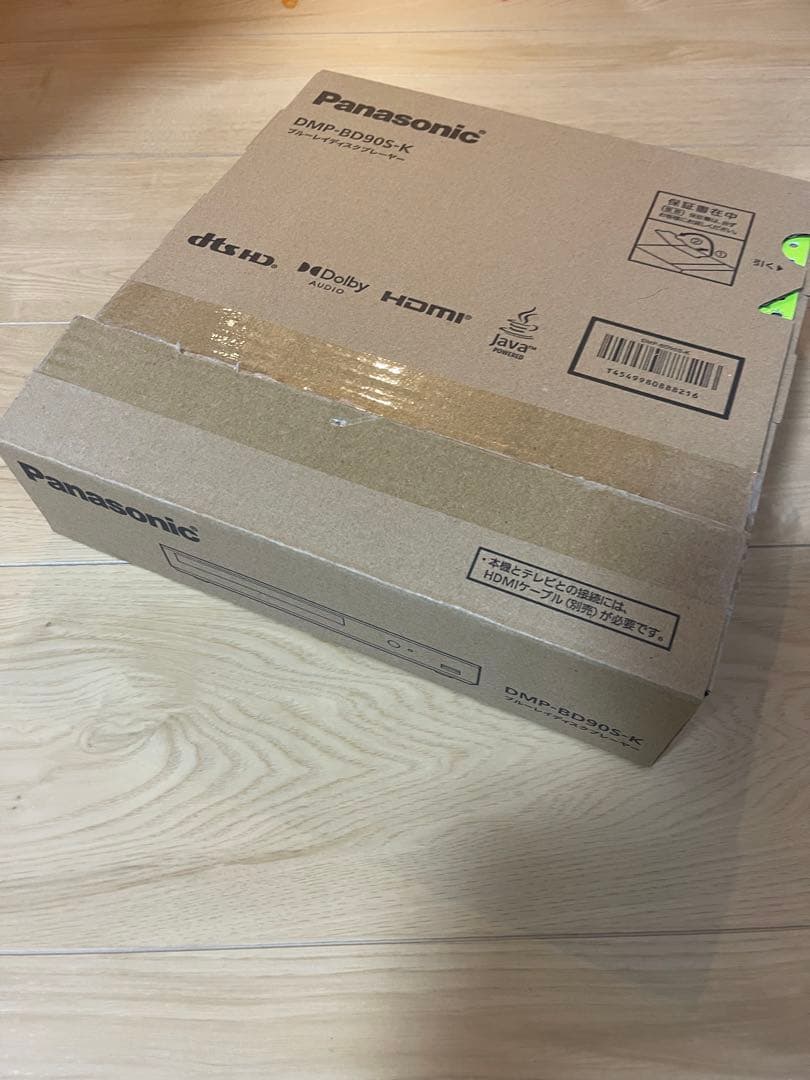 Panasonic DMP-BD90S-K ブルーレイプレーヤー 2018年製