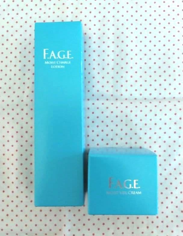 F.A.G.E. 保湿化粧水・保湿クリーム