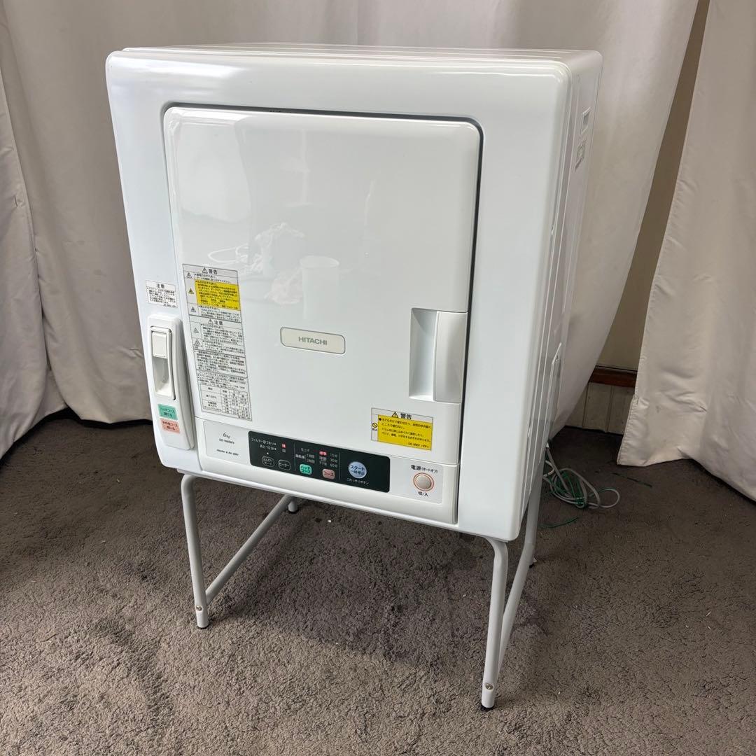 209❤️　衣類乾燥機　日立　６キロ　安い　DE-N60WV　中古　設置無料