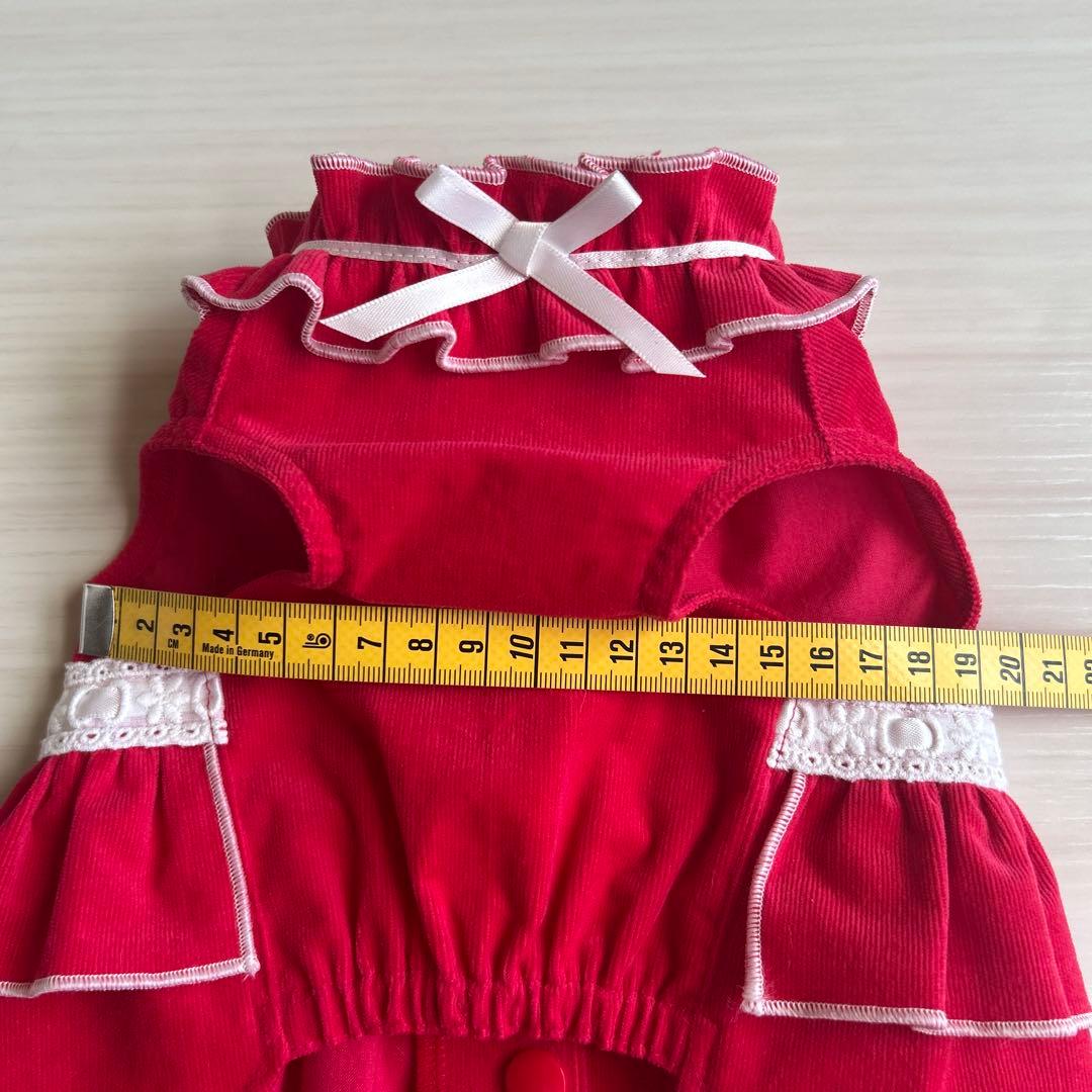 No.505・506 犬服ハンドメイド　バックオープンワンピース2着