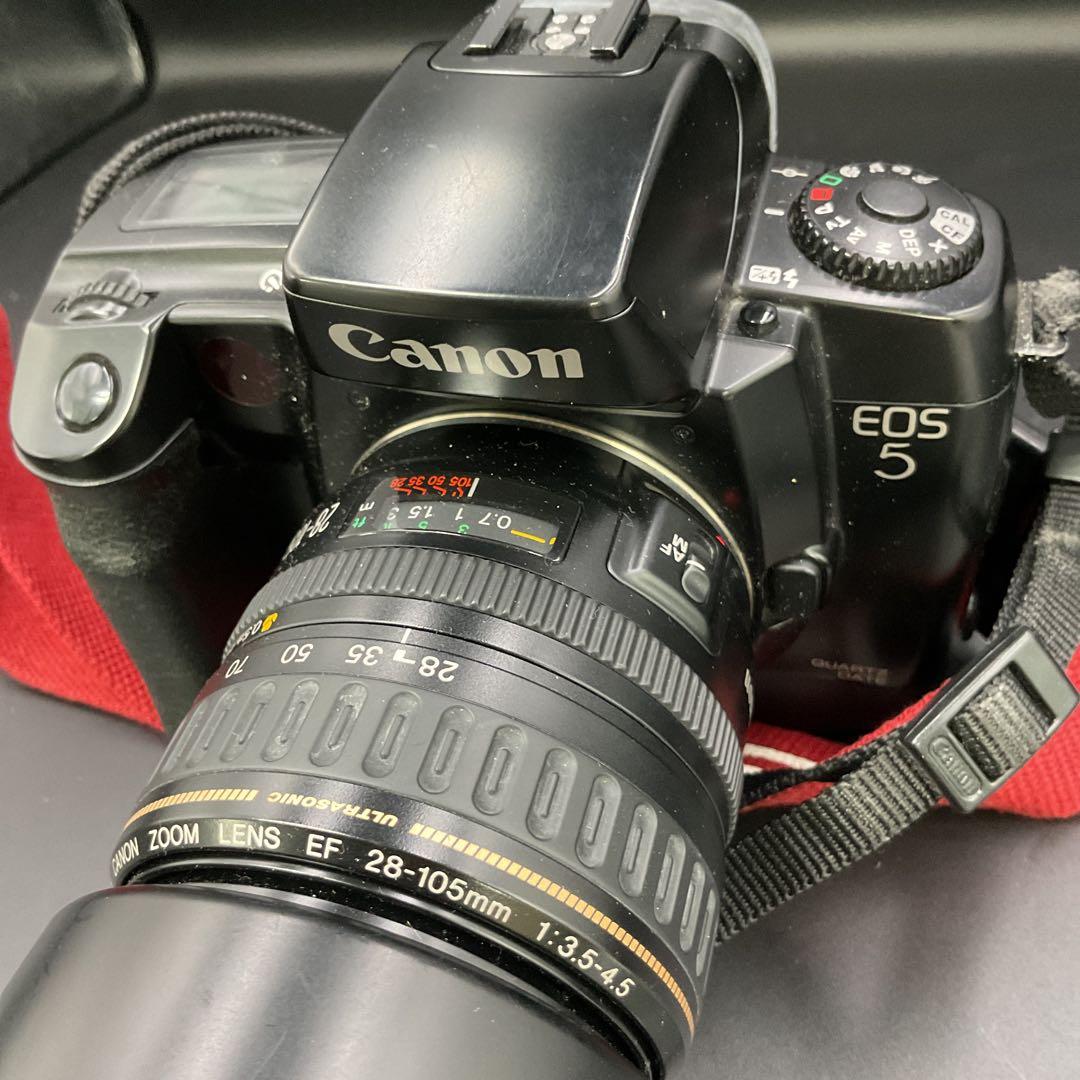 A843 Canon EOS 5 フィルムカメラ レンズ付き