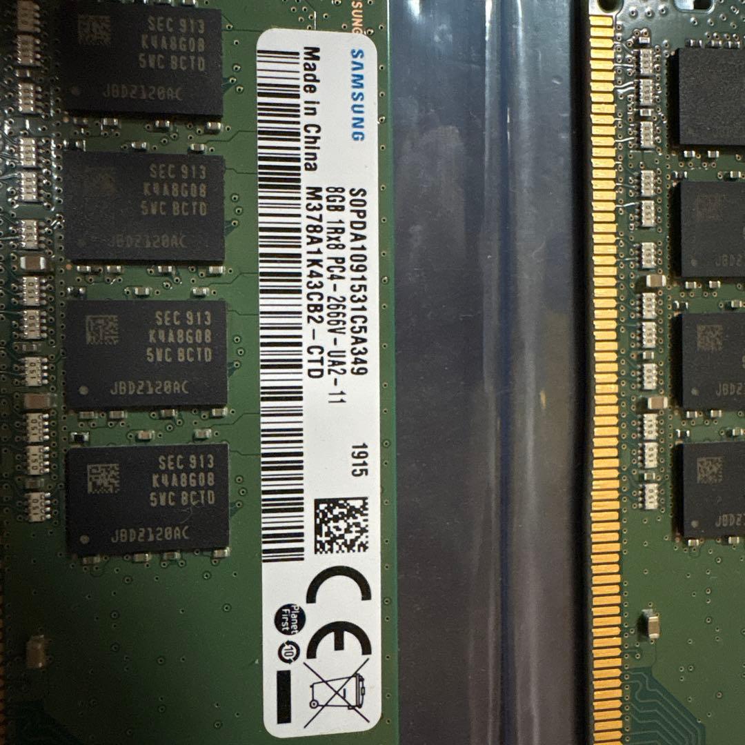 16GB (8GB*2) DDR4-2666　PC　メモリ