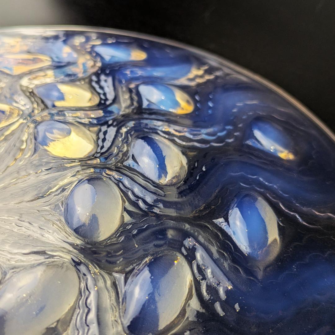 ルネ・ラリック 1935年 Bulbes オパルセント大皿 R.LALIQUE