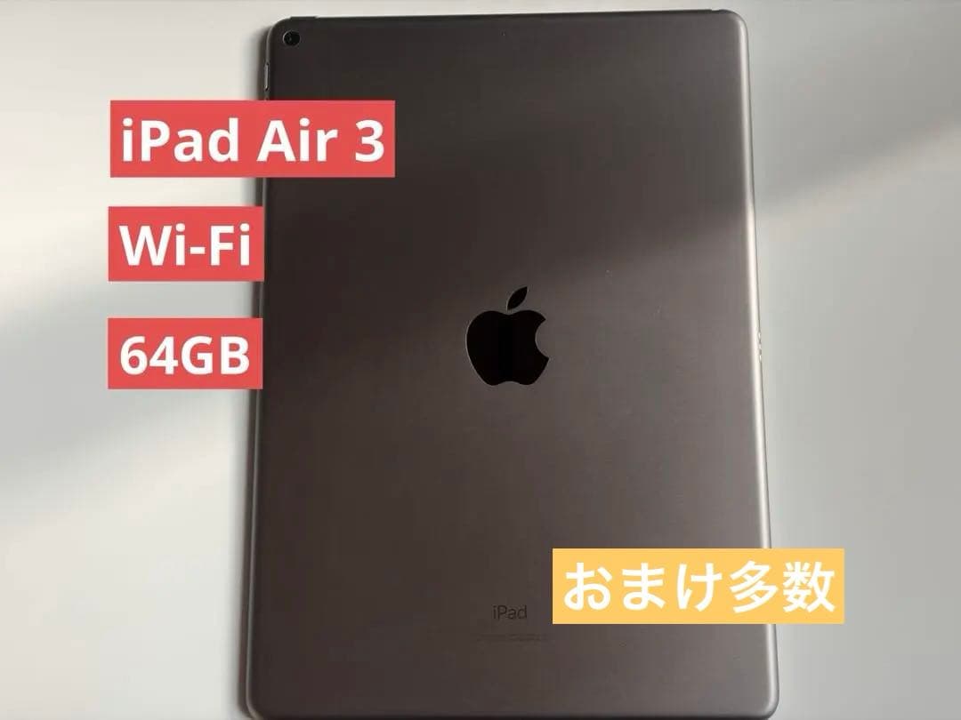 【おまけ多数/美品】iPad Air3 (第3世代) 64GB WIFIモデル