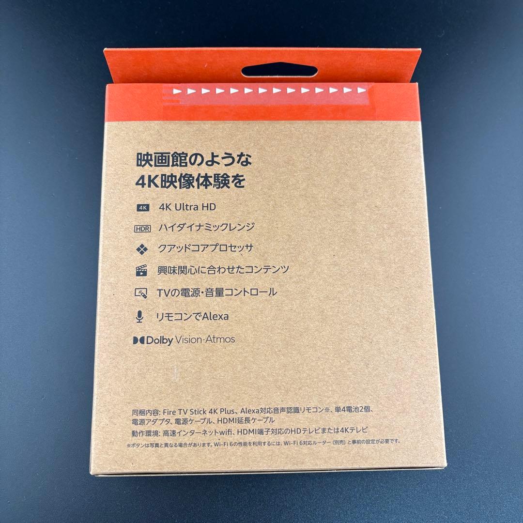 u*0様 Amazon Fire TV Stick 4K PLUS 新品未開封