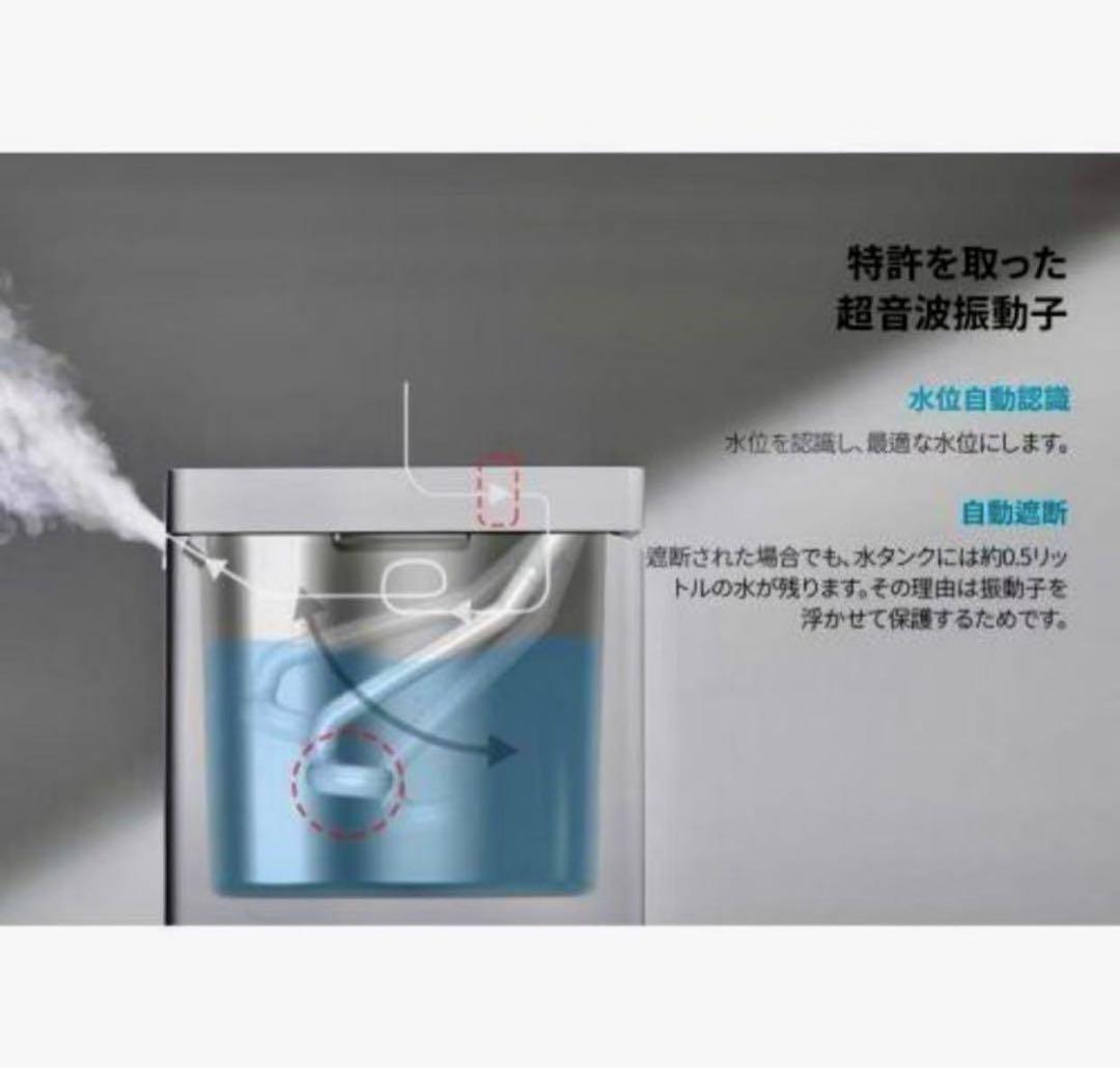 CARE POD 革新的な加湿器 4.2L cube x50