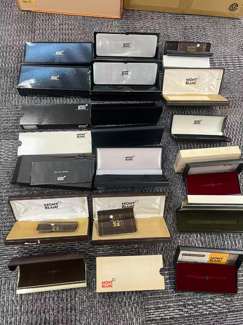 MONTBLANC PARKER CROSS他ペンケースまとめ ジャンク 61点