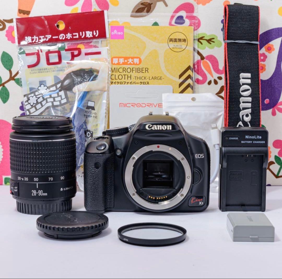 ❤️Canon キヤノン EOS kiss x2❤️iPhone転送❤️一眼レフ❤️