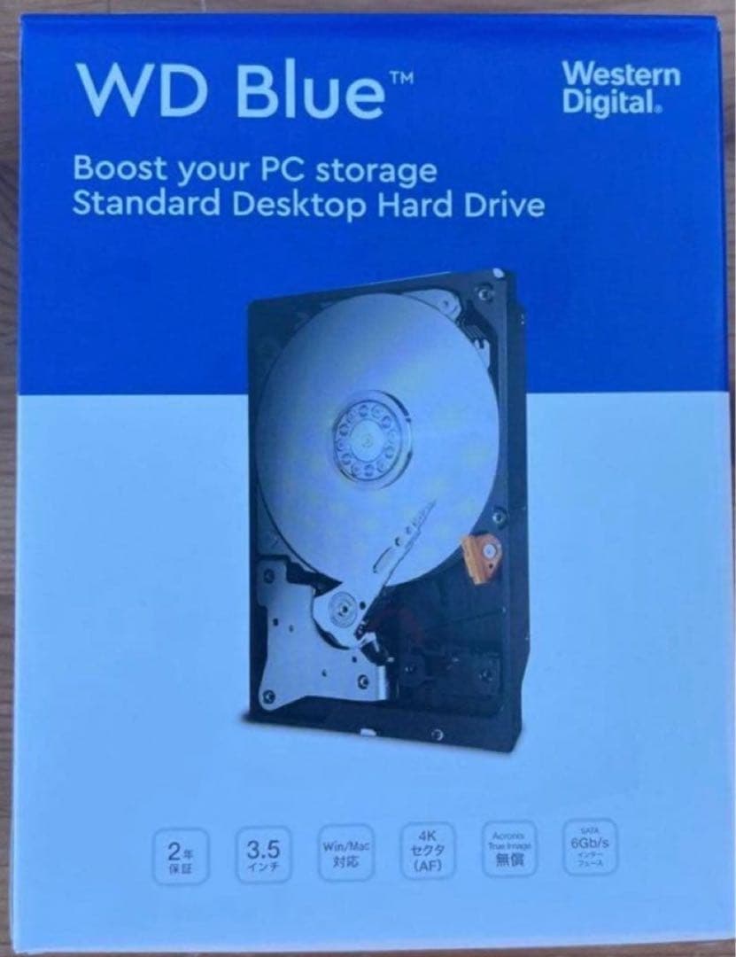 3千円値下げ⤵︎WD80EAAZ WD Blue 8TB 3.5インチ 新品未開封
