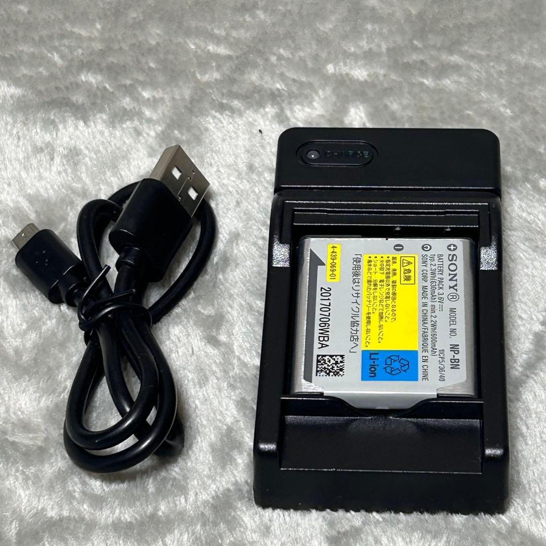【動作品　美品】SONY Cyber-shot DSC-810 電池　充電器