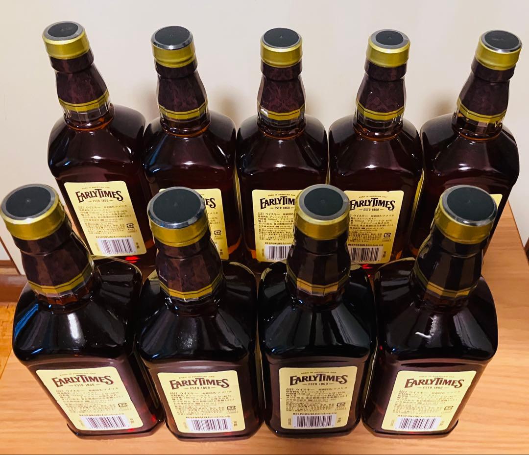 【はなすけ様】アーリータイムズKENTUCKYBOURBON 700mlｘ9本