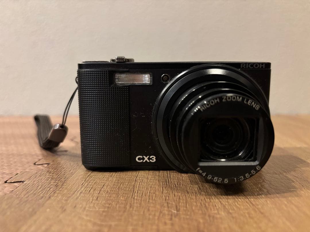 RICOH CX3 デジタルカメラ ブラック