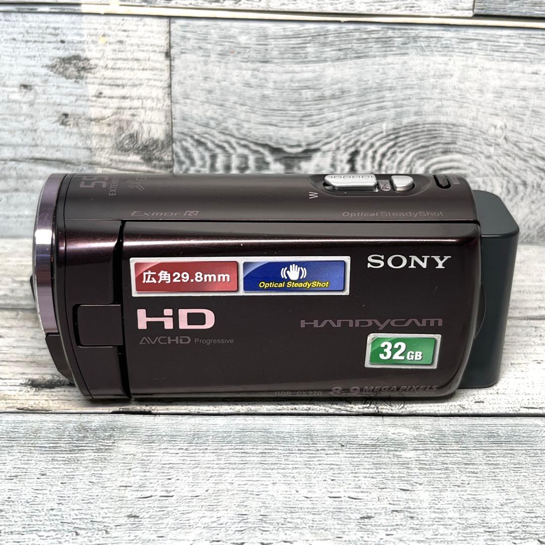 SONY ソニー ビデオカメラ HANDYCAM HDR-CX270V
