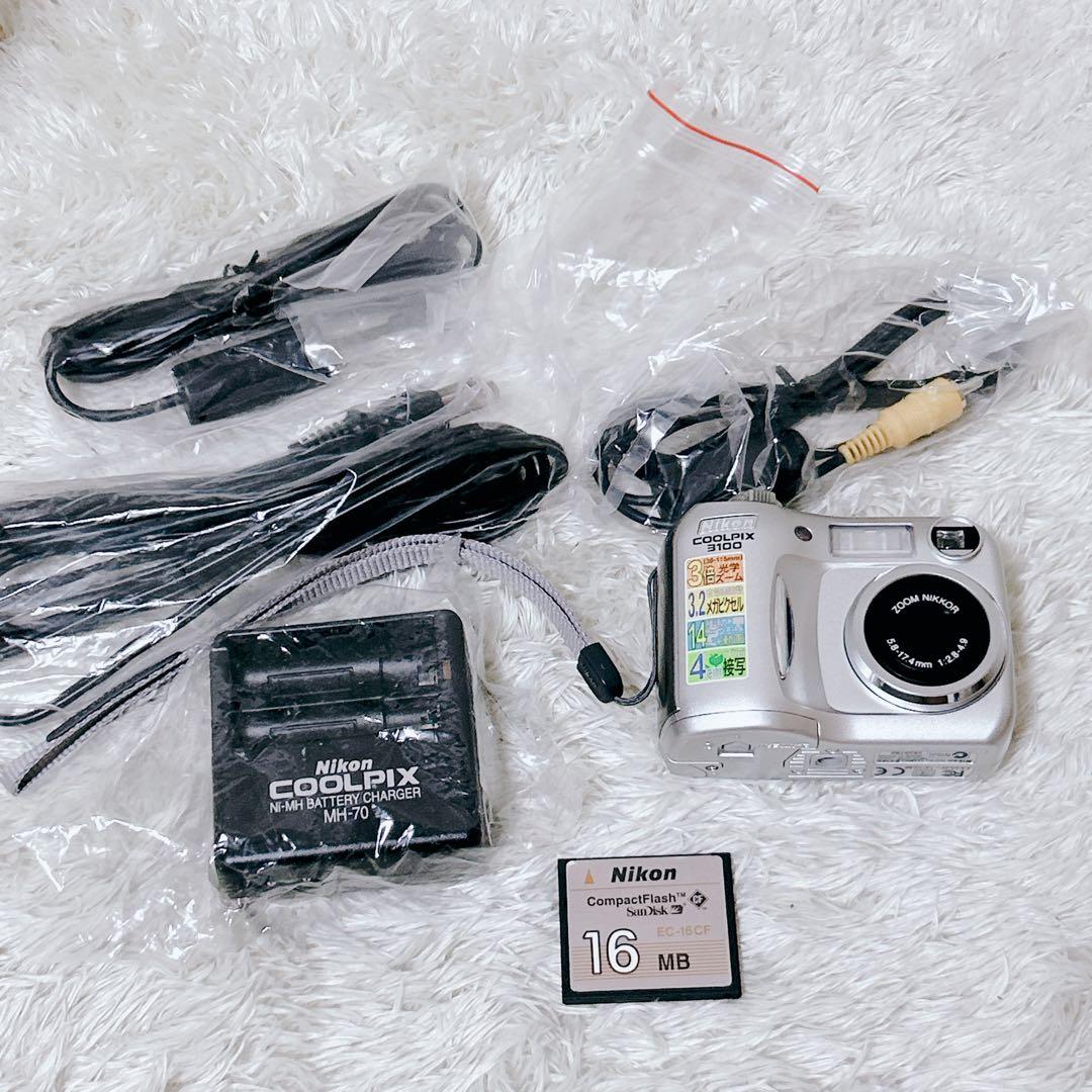 ✨未使用級✨　動作確認済み Nikon COOLPIX 3100 コンデジ