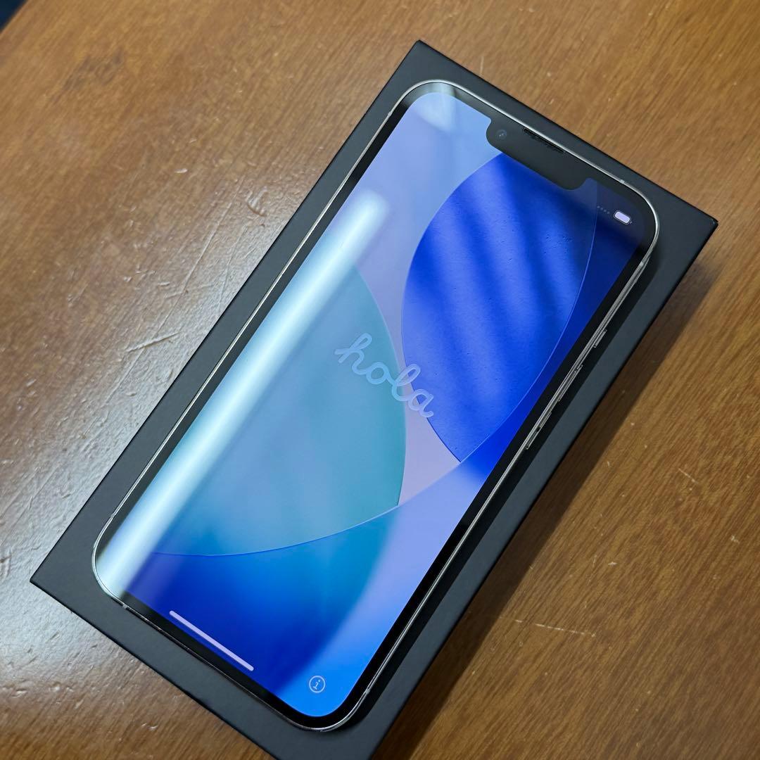iPhone13 Proシルバー本体128GBバッテリー最大容量100%極美品